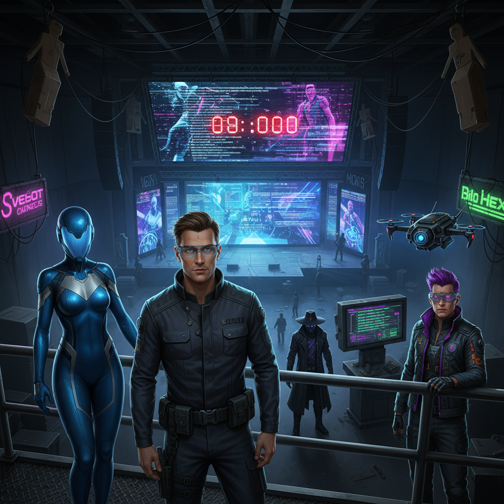 Static at the Hero Fan Convention cover