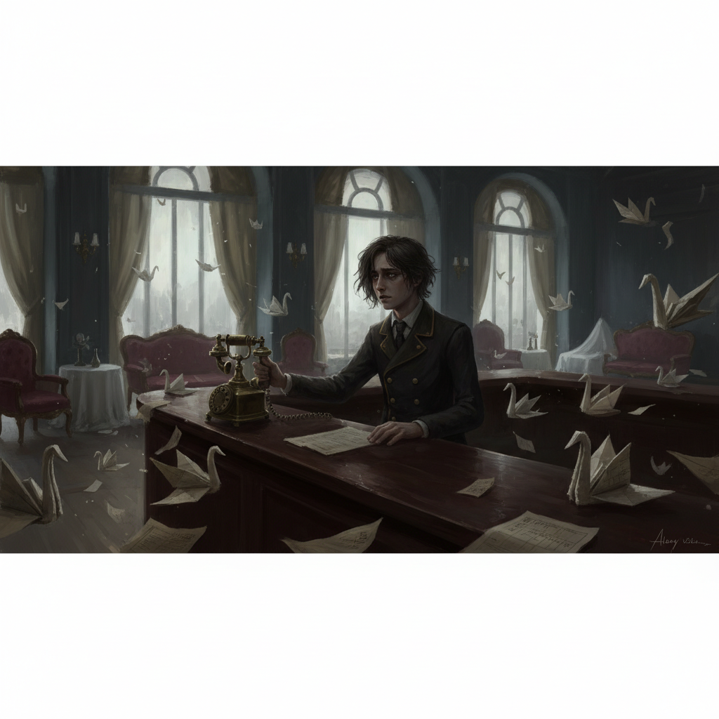 Paper Swan Hotel: Check-In for the Forgotten cover