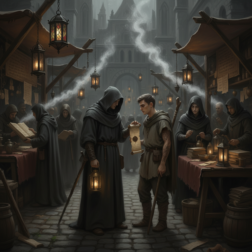 Night Bazaar of Sacred Oaths cover