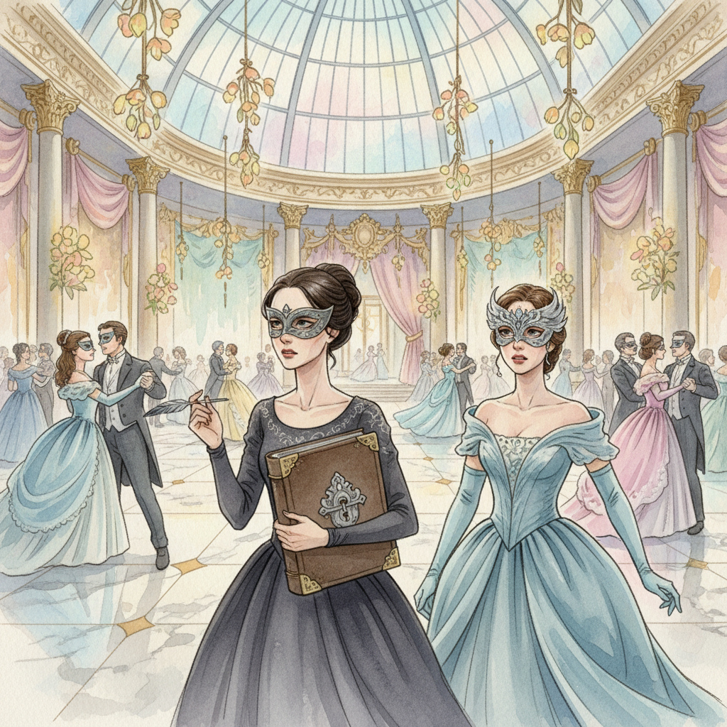 Masquerade Bride Ledger cover