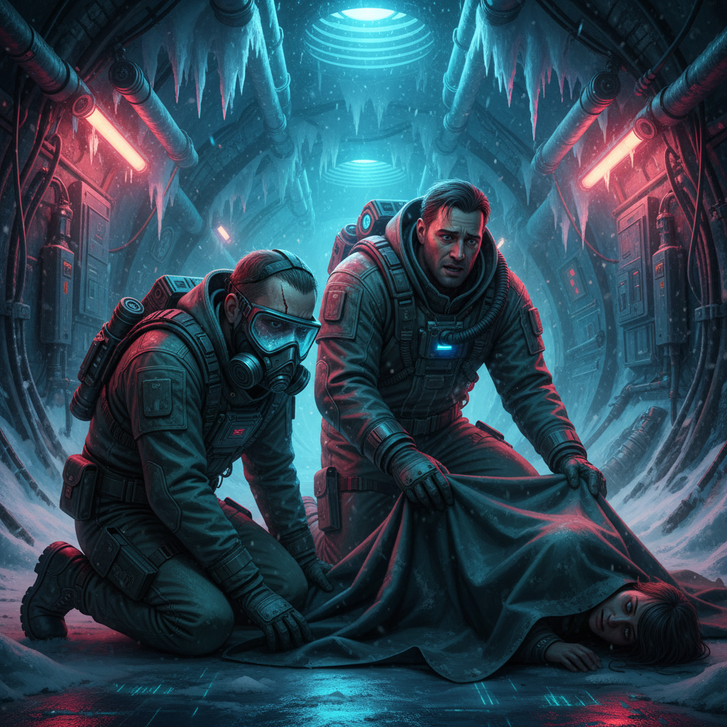 Borrowed Faces in the Snow Tunnel cover